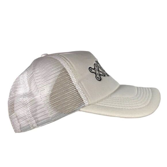 XIIIM Bike Cycling Truckers Sample Hat White / Black Adjustable OS - Picture 4 of 8